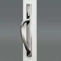 Brushed Chrome — French Handle