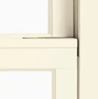 Satin Nickel Tilt Latch On Window