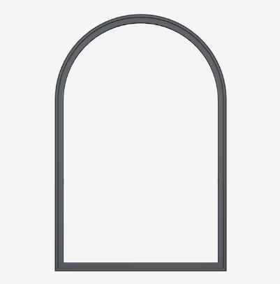 Essential Round Top Window